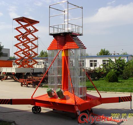供應濟南鼎力優質產品套缸式高空作業平臺