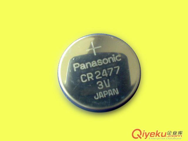 Panasonic松下CR2477紐扣電池，鋰錳電池，一次性電池，鋰扣電池