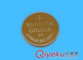 Toshiba東芝CR2025紐扣電池，鋰錳電池，一次性電池，鋰扣電池