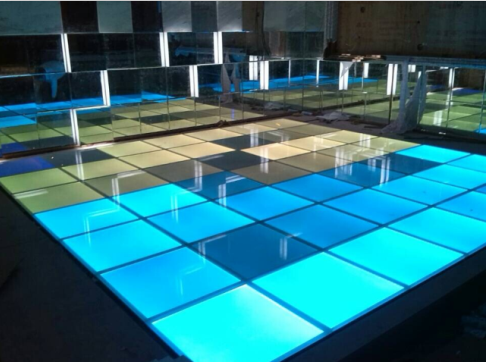廣州嘉慶600*600LED舞臺地板