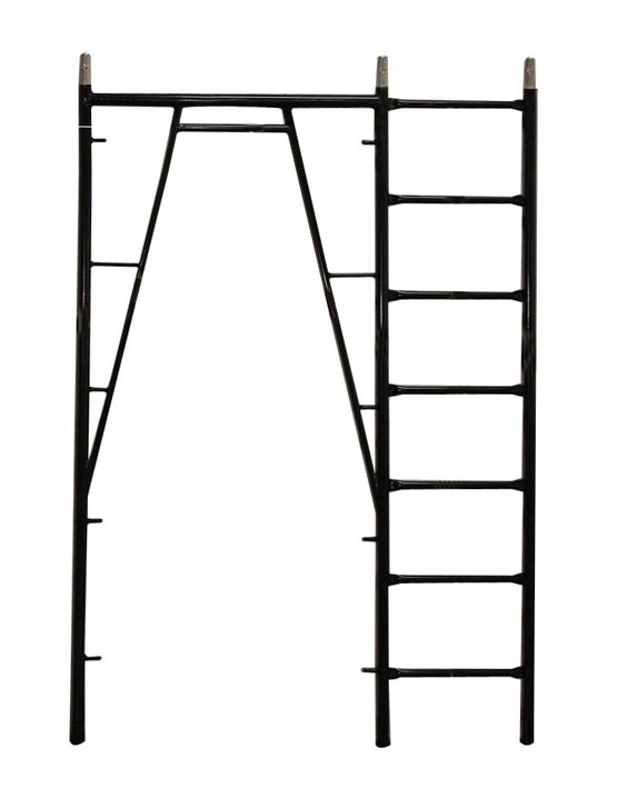 3'x6'8蘑菇式鎖扣帶梯門架48.61LBS, 3'x6'8Ladder Frame Snap-on Lock