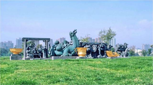 廣州公園雕塑工程原始圖片3