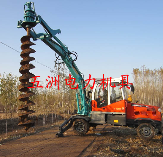 電線桿打眼機(jī) 電線桿打樁機(jī) 電線桿挖坑機(jī)
