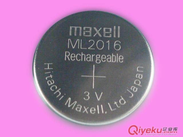 ML2032紐扣電池，MAXELL萬勝可充電電池