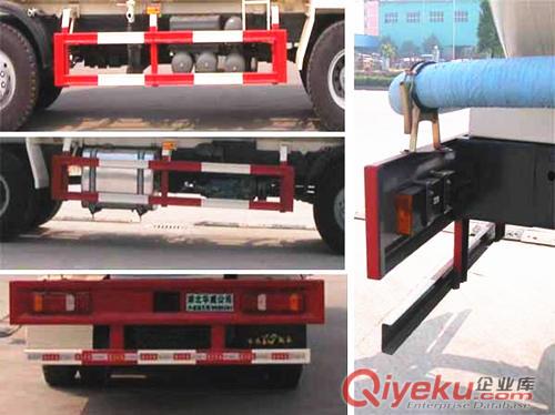 東風天龍350馬力35立方前四后八8x4散裝水泥車/粉粒物料運輸車原始圖片3