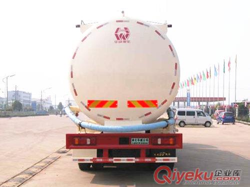 東風天龍350馬力35立方前四后八8x4散裝水泥車/粉粒物料運輸車原始圖片2