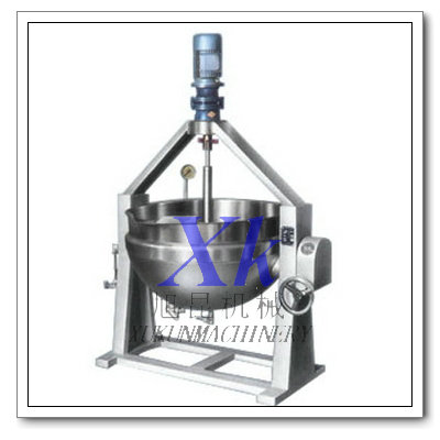 燃氣加熱夾層鍋，電熱帶攪拌夾層鍋，電加熱夾層鍋