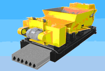 海宇HTY混凝土樓板空心板推擠成型機