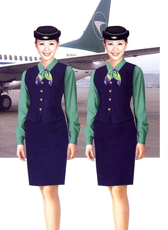 深圳空姐制服定制|深圳空姐服裝訂做廠家原始圖片2
