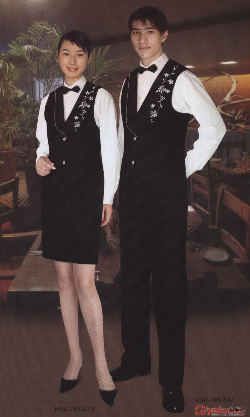 深圳訂做西餐廳制服|深圳酒店工作服訂做