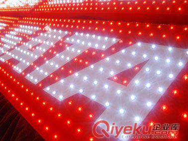 加工定做嘉興湖州點陣字led外露發光字廠家優惠價格
