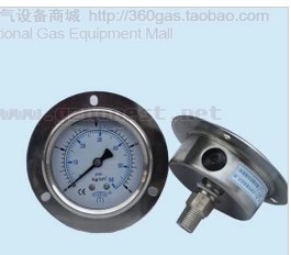 臺灣不銹鋼殼壓力表0-10kg/cm2*0-1.0MPA*0-140PSI徑向60mm*1/4"