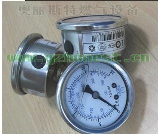 臺(tái)灣壓力表0-25Kg,0-350PSI,不銹鋼,軸向,60mm,1/4“PT,無(wú)邊,充油