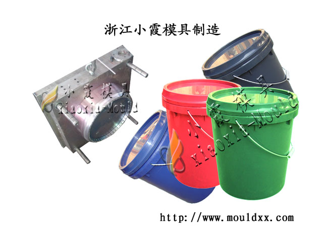 浙江{dy}品牌優(yōu)質(zhì)4L油漆桶塑膠模具原始圖片3
