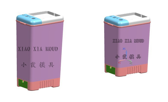 【模具注塑動物洗澡機·制冷機模具】 