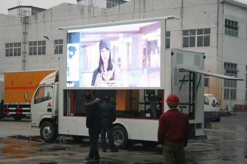LEB廣告宣傳車，LED廣告車，廣告車