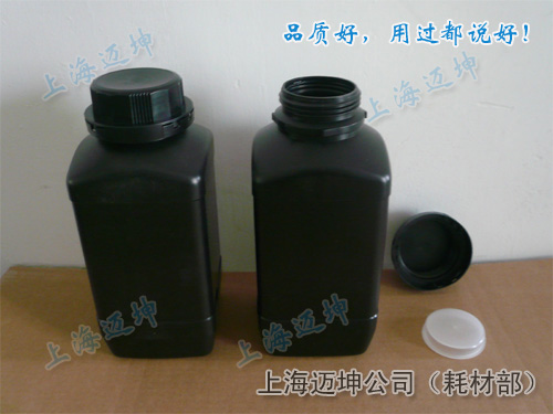 黑色塑料瓶1.5L，1500ml大口黑色避光塑料瓶，避光包裝{sx}