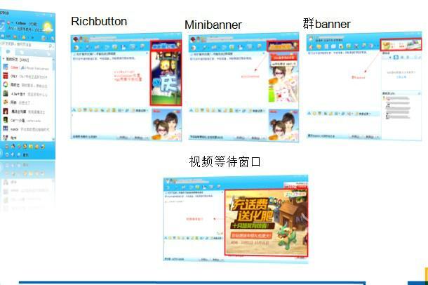 騰訊QQ聊天窗口圖片廣告騰訊官網(wǎng)圖片廣告+手機(jī)無(wú)線