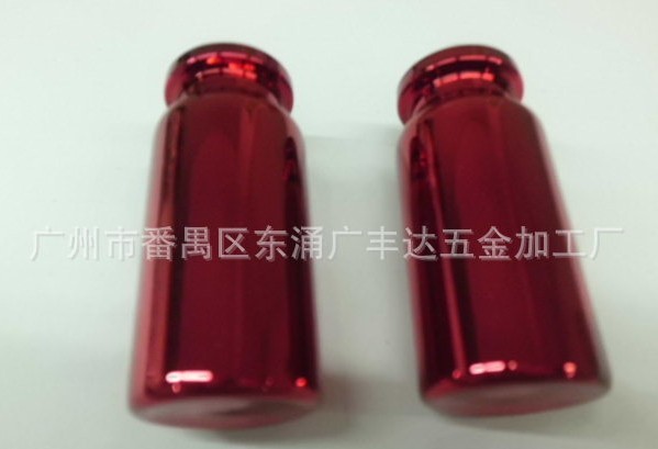 gd玻璃瓶10mml電鍍大紅色原始圖片2