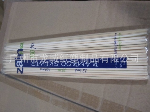 竹签厂家生产供应竹制烧烤圆签 制香竹签