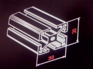 30*30L-0.965kg|東莞型材廠家