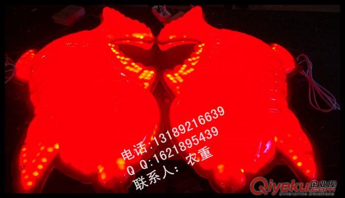 LED年年有余燈-LED路燈桿上魚造型燈-LED魚景觀燈