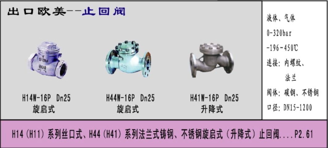 U11，U41鑄鋼，不銹鋼柱塞閥