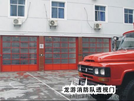 消防隊車庫門/消防隊電動上滑車庫門