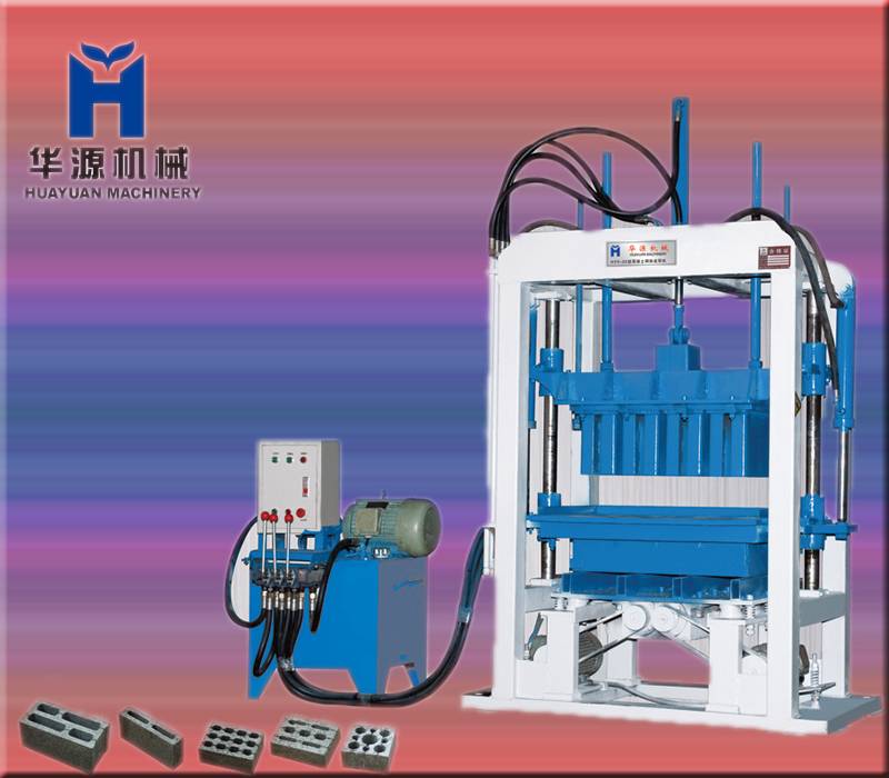 QT4-25半自動液壓砌塊成型機 福建磚機 泉州磚機 河南磚機 山東磚機