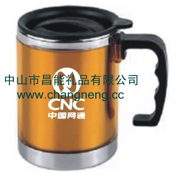 不銹鋼真空保溫杯,禮品杯,中山訂購廣告杯,玻璃磨砂杯