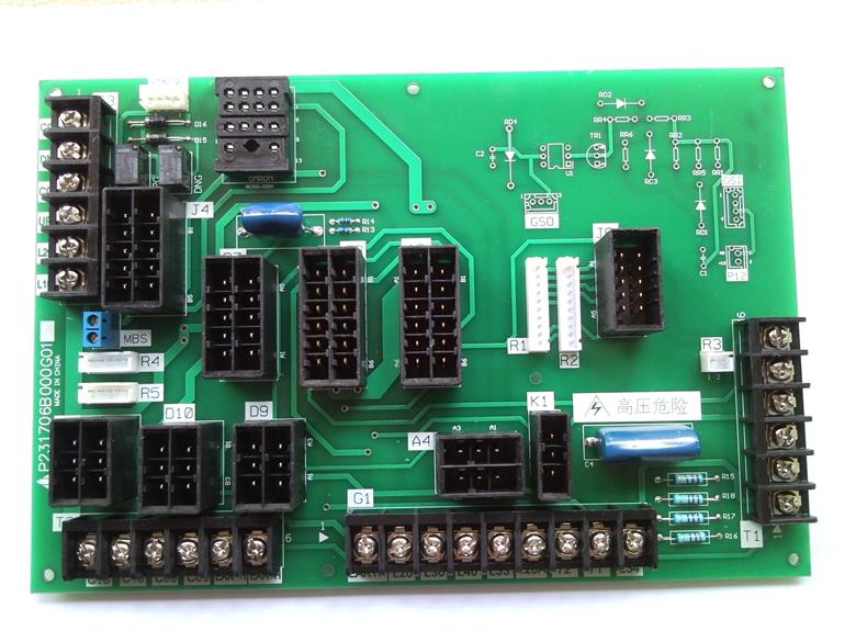 廣州市灃裕電梯配件 FJ-84    三菱醫用梯主板 P230728B000