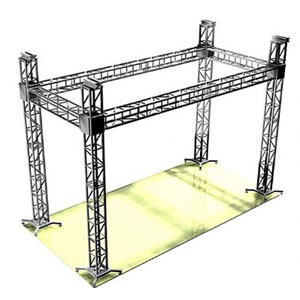 舞台桁架 拼装舞台 搭建拆卸方便快捷