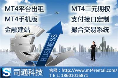 MT4二元期權交易系統搭建，MT4出租，司通科技原始圖片2