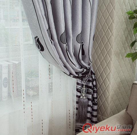 植絨布窗簾