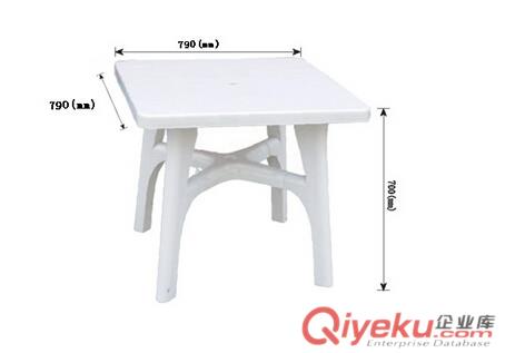 塑料方桌，塑料休閑桌，塑料桌子，塑料桌子價(jià)格原始圖片2