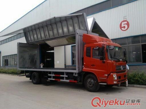 7米6東風天錦翼開啟廂式貨車