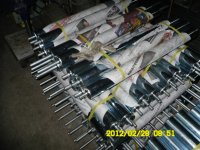 深圳無(wú)動(dòng)力滾筒廠家、 鍍鋅滾筒大圖原始圖片2