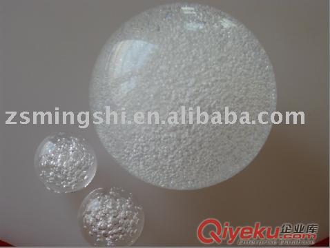 light blown color acrylic ball 70mm