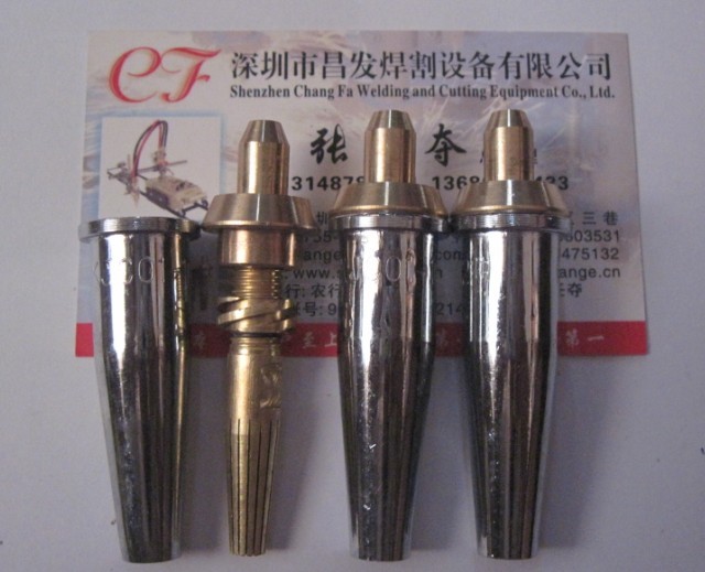 旋風分體式預熱快速割嘴，丙烷割嘴