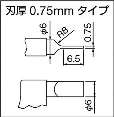 (株)ミツトヨ 直線式葉片外側用千分尺 BLM-100