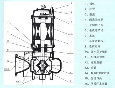 大流量熱水潛水泵，高揚程熱水潛水泵