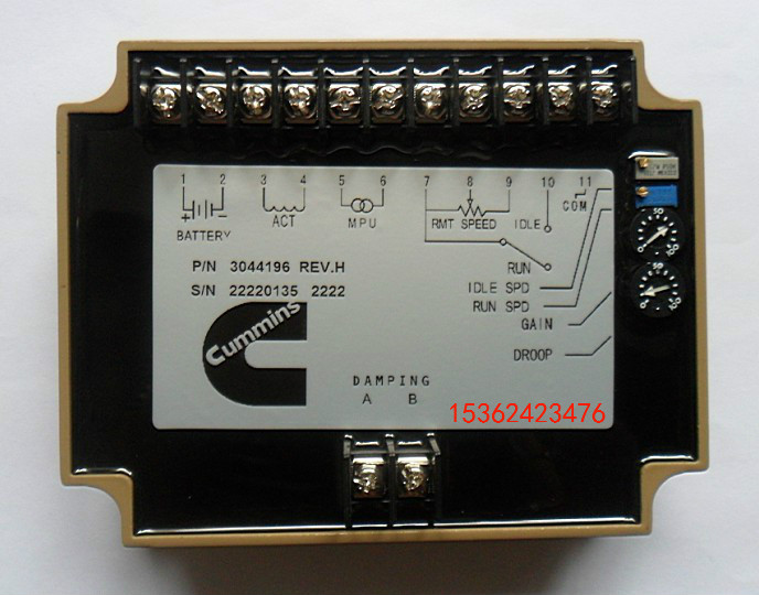 康明斯Cummins 3044195電子調(diào)速板原始圖片3