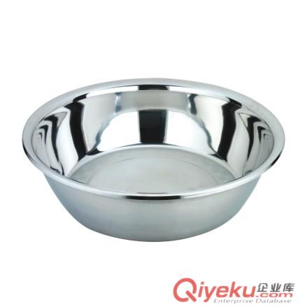供應(yīng)不銹鋼盆，不銹鋼反邊斗盆加厚洗衣盆 18125808661