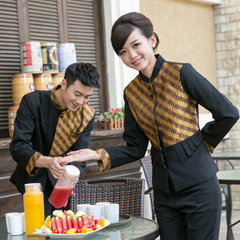 揭陽市KTV服裝酒店制服行政制服工廠制服工作服廠服廣告衫工服工衣廣告衫原始圖片2