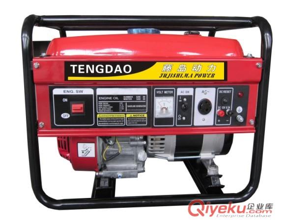 藤島動力戶外野營照明1KW汽油發電機TD1800SQ
