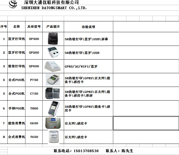 外接终端打印机