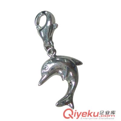 海豚吊墜/925銀首飾定制/925銀首飾加工/首飾訂制/925銀海豚