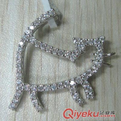 貓吊墜/925純銀/動物吊墜/銀首飾批發(fā)/首飾定制/銀首飾加工廠/首飾定制/925銀飾品供應(yīng)