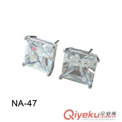 晶石耳釘耳環(huán)/廣州番禺銀首飾加工/純銀耳飾批發(fā)