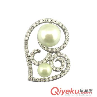 珍珠款吊墜/925銀珍珠吊墜/銀首飾批發
